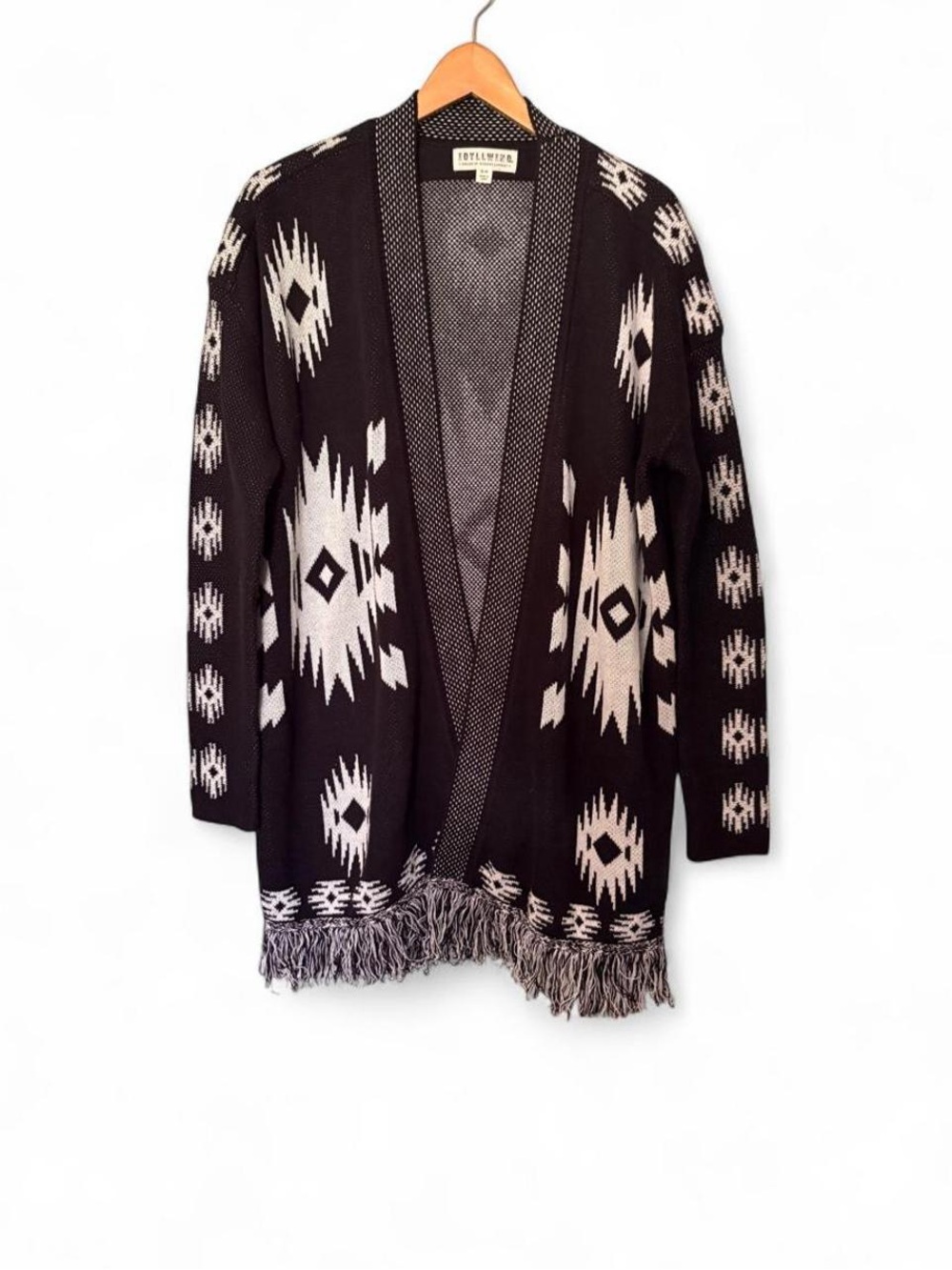 Idyllwind fueled by Miranda Lambert black cream aztec southwestern cardigan S